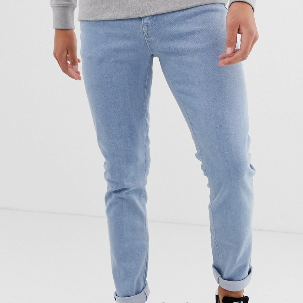 ASOS Light Wash Skinny Jeans - 32/32